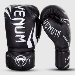 CITY FIGHT SHOP VENUM GLADIATOR 3.0 BOXING GLOVES - Black/White VENUM BOXING GLOVES