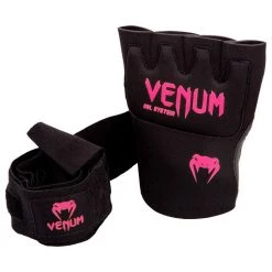 CITY FIGHT SHOP VENUM KONTACT GEL GLOVE WRAPS - BLACK/PINK 9 CITY FIGHT SHOP VENUM KONTACT GEL GLOVE WRAPS - BLACK/PINK