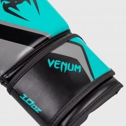 CITY FIGHT SHOP VENUM BOXING GLOVES CONTENDER 2.0 - Black/Grey/Turquoise