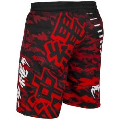 CITY FIGHT SHOP VENUM OKINAWA 2.0 TRAINING SHORTS - BLACK/WHITE-RED FIGHT/TRAINING SHORTS