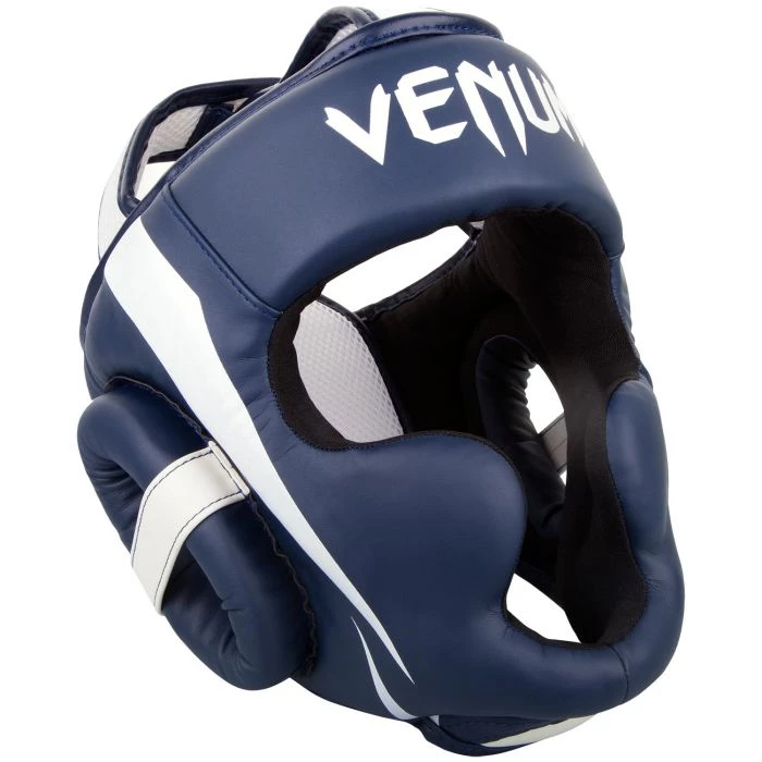 CITY FIGHT SHOP VENUM ELITE HEADGEAR -BLU/WHT 4 CITY FIGHT SHOP VENUM ELITE HEADGEAR -BLU/WHT