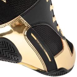 CITY FIGHT SHOP Venum Elite Boxing Shoes - Blk/Gld 8 CITY FIGHT SHOP Venum Elite Boxing Shoes - Blk/Gld