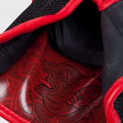 CITY FIGHT SHOP VENUM BOXING GLOVES VENUM SHARP BOXING GLOVES - NAPPA LEATHER - Black/Ice/Red