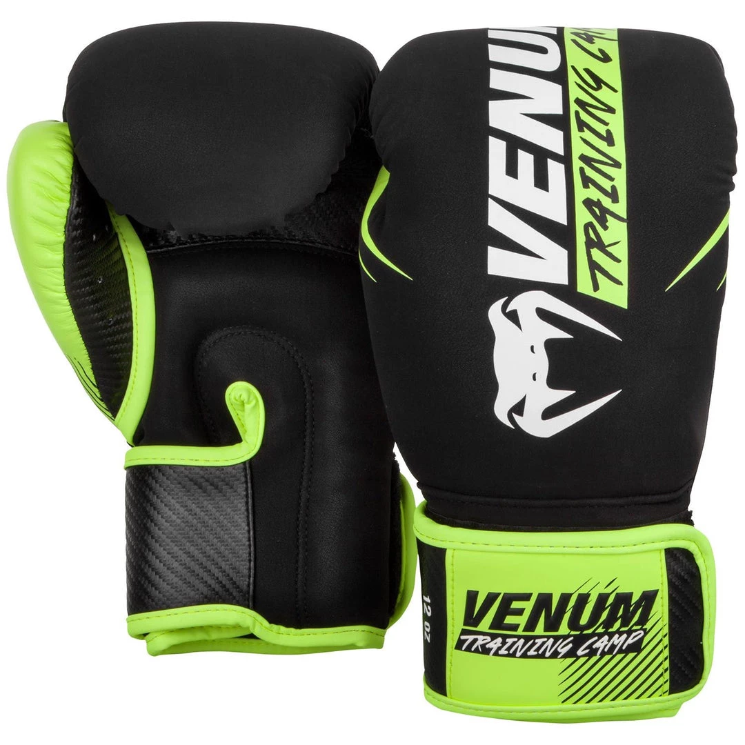 CITY FIGHT SHOP VENUM BOXING GLOVES VENUM TRAINING CAMP 2.0 BOXING GLOVES - Black/Neo Yellow 5 CITY FIGHT SHOP VENUM BOXING GLOVES VENUM TRAINING CAMP 2.0 BOXING GLOVES - Black/Neo Yellow