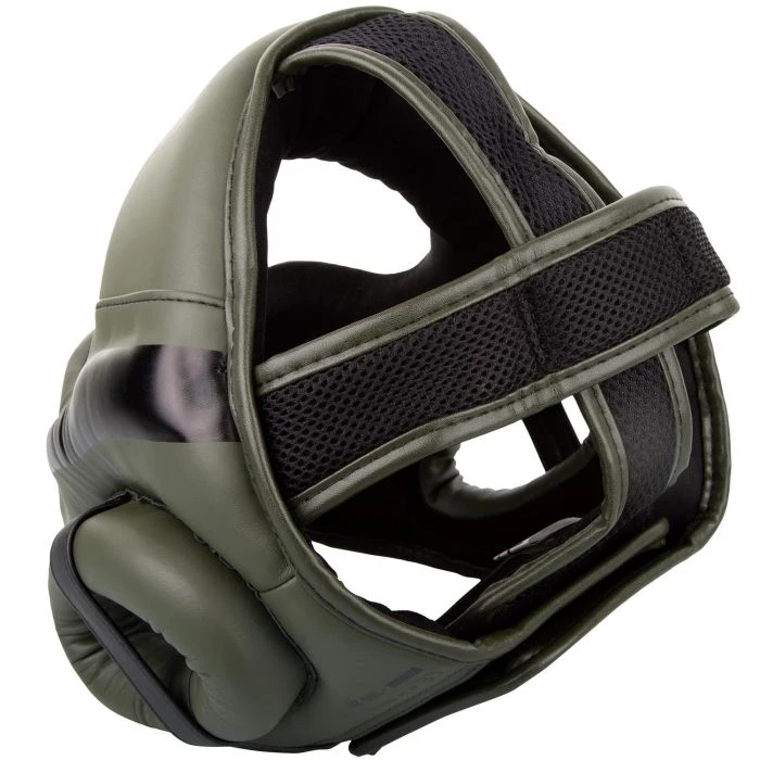 CITY FIGHT SHOP VENUM ELITE HEADGEAR -BLK/KHAKI 6 CITY FIGHT SHOP VENUM ELITE HEADGEAR -BLK/KHAKI