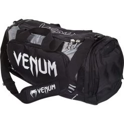 CITY FIGHT SHOP VENUM TRAINER LITE SPORTS BAG - BLACK/GREY GYM BAGS