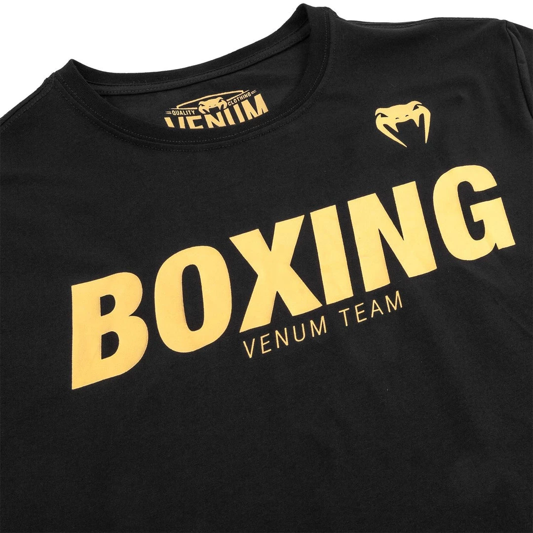 CITY FIGHT SHOP VENUM BOXING VT T-SHIRT - BLACK/GOLD T-SHIRTS 7 CITY FIGHT SHOP VENUM BOXING VT T-SHIRT - BLACK/GOLD T-SHIRTS
