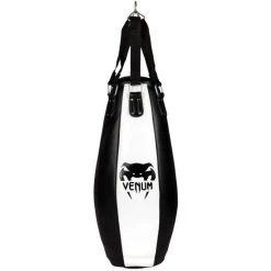 CITY FIGHT SHOP VENUM TEAR DROP BAG - BLACK/ICE - 95CM/30KG - FILLED GYM EQUIPMENT