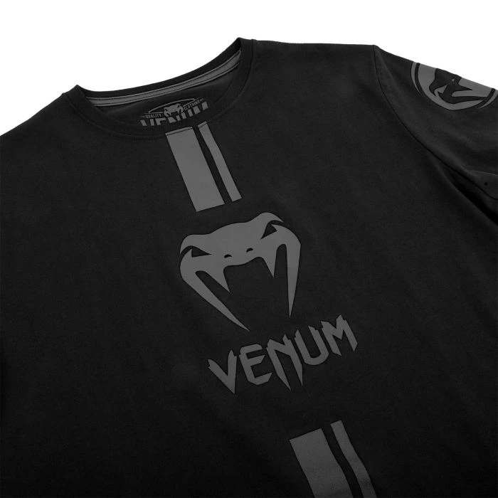 CITY FIGHT SHOP VENUM LOGOS T-SHIRT - BLACK/BLACK 7 CITY FIGHT SHOP VENUM LOGOS T-SHIRT - BLACK/BLACK