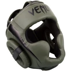 CITY FIGHT SHOP VENUM ELITE HEADGEAR -BLK/KHAKI