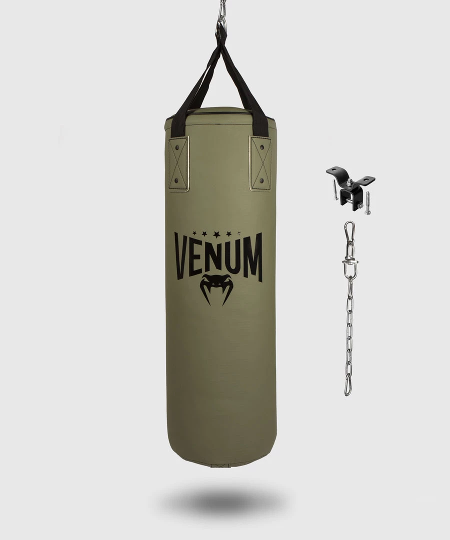 CITY FIGHT SHOP GYM BAGS VENUM ORIGINS PUNCHING BAG - KHAKI/BLACK (CEILING MOUNT INCLUDED) 3 CITY FIGHT SHOP GYM BAGS VENUM ORIGINS PUNCHING BAG - KHAKI/BLACK (CEILING MOUNT INCLUDED)