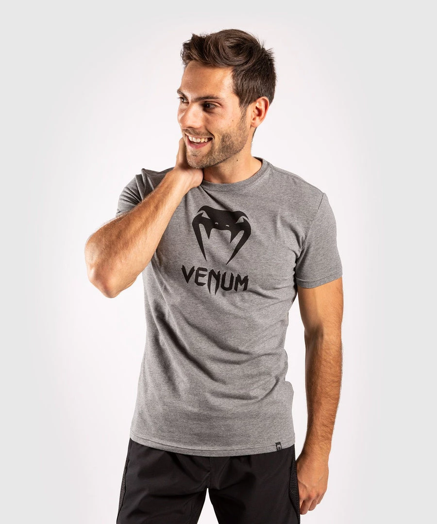 CITY FIGHT SHOP VENUM CLASSIC T-SHIRT - HEATHER GREY T-SHIRTS 3 CITY FIGHT SHOP VENUM CLASSIC T-SHIRT - HEATHER GREY T-SHIRTS