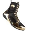 CITY FIGHT SHOP Venum Elite Boxing Shoes - Blk/Gld