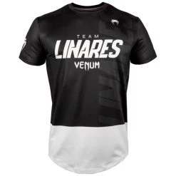 CITY FIGHT SHOP VENUM TEAM LINARES DRY TECH T-SHIRT - BLACK DRY TECH T-SHIRTS