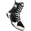 CITY FIGHT SHOP Venum Elite Boxing Shoes - Wht/Blk 2 CITY FIGHT SHOP Venum Elite Boxing Shoes - Wht/Blk