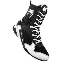CITY FIGHT SHOP Venum Elite Boxing Shoes - Wht/Blk