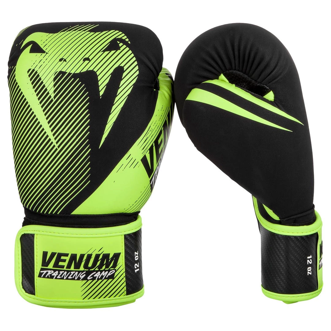 CITY FIGHT SHOP VENUM BOXING GLOVES VENUM TRAINING CAMP 2.0 BOXING GLOVES - Black/Neo Yellow 4 CITY FIGHT SHOP VENUM BOXING GLOVES VENUM TRAINING CAMP 2.0 BOXING GLOVES - Black/Neo Yellow