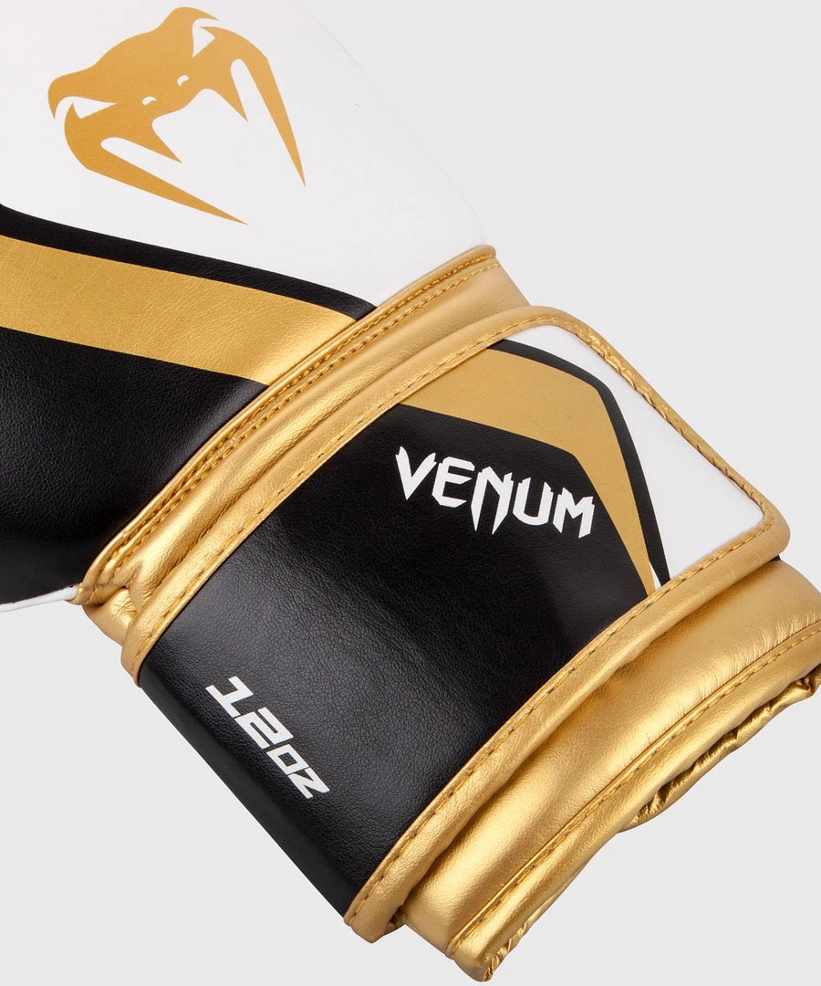 CITY FIGHT SHOP VENUM BOXING GLOVES CONTENDER 2.0 - Black/White-Gold 5 CITY FIGHT SHOP VENUM BOXING GLOVES CONTENDER 2.0 - Black/White-Gold