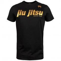 CITY FIGHT SHOP VENUM JIUJITSU VT T-SHIRT - BLACK/GOLD T-SHIRTS