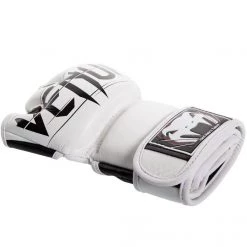 CITY FIGHT SHOP VENUM UNDISPUTED 2.0 MMA GLOVES NAPA LEATHER -WHT/BLK