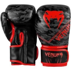 CITY FIGHT SHOP VENUM OKINAWA 2.0 KIDS BOXING GLOVES - BLACK/RED