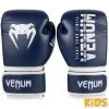 City Fight Shop VENUM SIGNATURE KIDS BOXING GLOVES - NAVY BLUE