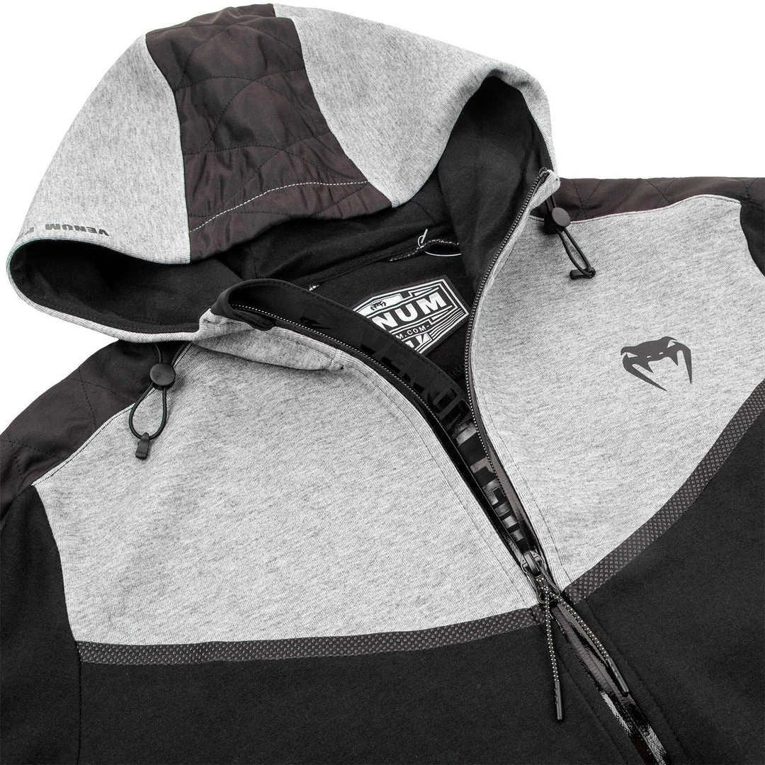 CITY FIGHT SHOP HOODIES AND PANTS VENUM LASER EVO HOODIE - BLACK/HEATHER GREY 7 CITY FIGHT SHOP HOODIES AND PANTS VENUM LASER EVO HOODIE - BLACK/HEATHER GREY