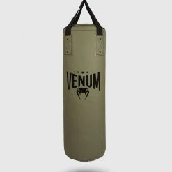 CITY FIGHT SHOP GYM BAGS VENUM ORIGINS PUNCHING BAG - KHAKI/BLACK (CEILING MOUNT INCLUDED)