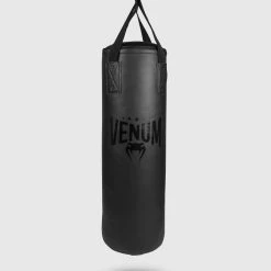 CITY FIGHT SHOP VENUM ORIGINS PUNCHING BAG - BLACK/BLACK (CEILING MOUNT INCLUDED)
