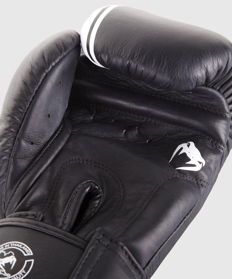 CITY FIGHT SHOP VENUM BOXING GLOVES VENUM BANGKOK SPIRIT BOXING GLOVES - NAPPA LEATHER - Black 7 CITY FIGHT SHOP VENUM BOXING GLOVES VENUM BANGKOK SPIRIT BOXING GLOVES - NAPPA LEATHER - Black