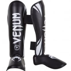 CITY FIGHT SHOP Venum Challenger Standup Shinguards - Black/White