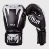 CITY FIGHT SHOP VENUM GIANT 3.0 BOXING GLOVES - NAPPA LEATHER - Black/Silver