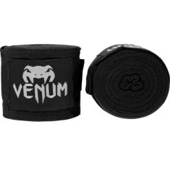 CITY FIGHT SHOP VENUM KONTACT BOXING HANDWRAPS - ORIGINAL - 2.5M - BLK