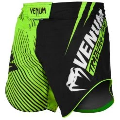 FIGHT/TRAINING SHORTS VENUM TRAINING CAMP 2.0 FIGHTSHORTS - BLACK/NEO YELLOW
