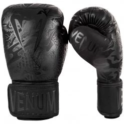 CITY FIGHT SHOP VENUM DRAGON'S FLIGHT BOXING GLOVES - BLACK/BLACK