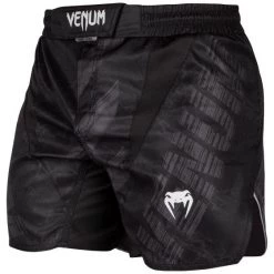 VENUM AMRAP FIGHTSHORTS - BLACK/GREY FIGHT/TRAINING SHORTS