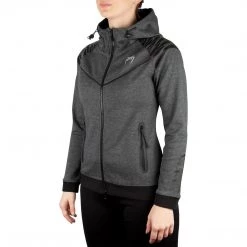 CITY FIGHT SHOP VENUM LASER HOODIE - DARK HEATHER GREY - FOR WOMEN - EXCLUSIVE