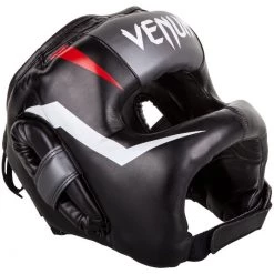 CITY FIGHT SHOP VENUM ELITE IRON HEADGEAR - BLACK/RED/WHT