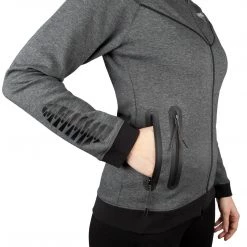 CITY FIGHT SHOP VENUM LASER HOODIE - DARK HEATHER GREY - FOR WOMEN - EXCLUSIVE