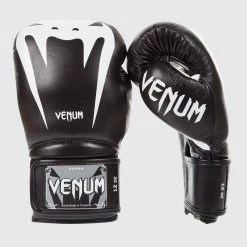CITY FIGHT SHOP VENUM BOXING GLOVES VENUM GIANT 3.0 BOXING GLOVES - NAPPA LEATHER - Black