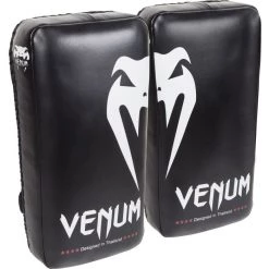 CITY FIGHT SHOP VENUM GIANT KICK PADS - BLACK/ICE (PAIR)