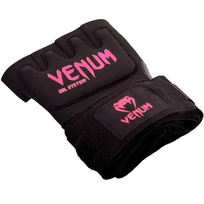 CITY FIGHT SHOP VENUM KONTACT GEL GLOVE WRAPS - BLACK/PINK 5 CITY FIGHT SHOP VENUM KONTACT GEL GLOVE WRAPS - BLACK/PINK