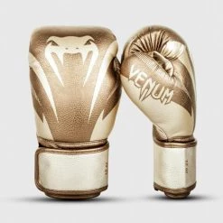 CITY FIGHT SHOP VENUM BOXING GLOVES VENUM IMPACT BOXING GLOVES - GOLD/GOLD