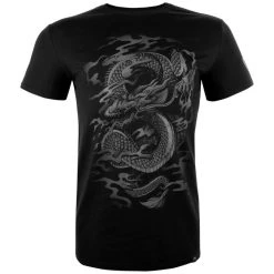CITY FIGHT SHOP VENUM DRAGON'S FLIGHT T-SHIRT - BLACK/BLACK T-SHIRTS