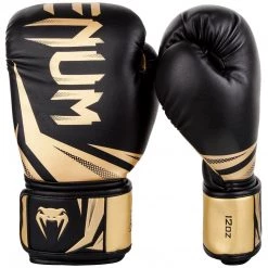 CITY FIGHT SHOP VENUM CHALLENGER 3.0 BOXING GLOVES - Black/Gold