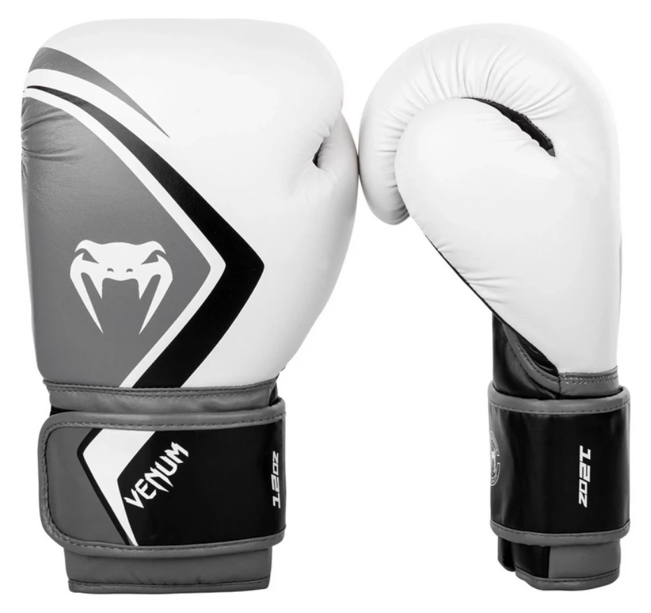 CITY FIGHT SHOP VENUM BOXING GLOVES CONTENDER 2.0 - White/Grey-Black 3 CITY FIGHT SHOP VENUM BOXING GLOVES CONTENDER 2.0 - White/Grey-Black