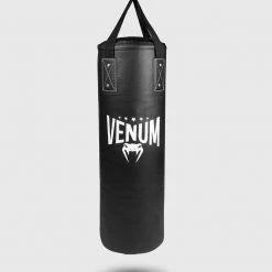 CITY FIGHT SHOP VENUM ORIGINS PUNCHING BAG - BLACK/WHITE (CEILING MOUNT INCLUDED)