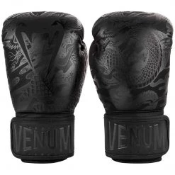 CITY FIGHT SHOP VENUM DRAGON'S FLIGHT BOXING GLOVES - Black/Black