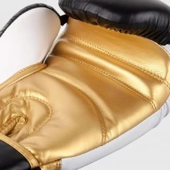 CITY FIGHT SHOP VENUM BOXING GLOVES CONTENDER 2.0 - Black/White-Gold 10 CITY FIGHT SHOP VENUM BOXING GLOVES CONTENDER 2.0 - Black/White-Gold