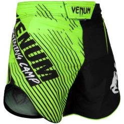 FIGHT/TRAINING SHORTS VENUM TRAINING CAMP 2.0 FIGHTSHORTS - BLACK/NEO YELLOW